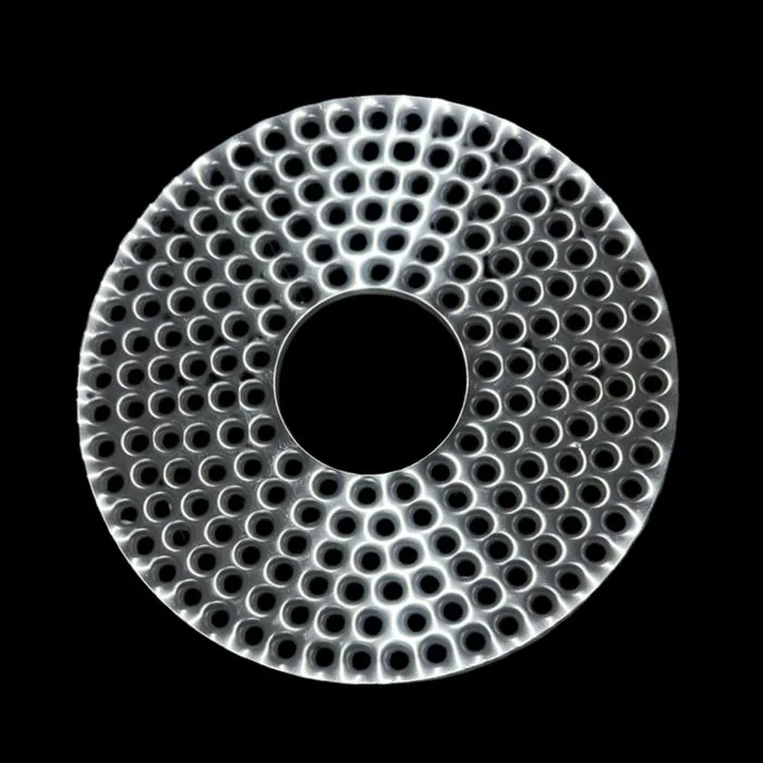 Induction base plate perforation pattern 3