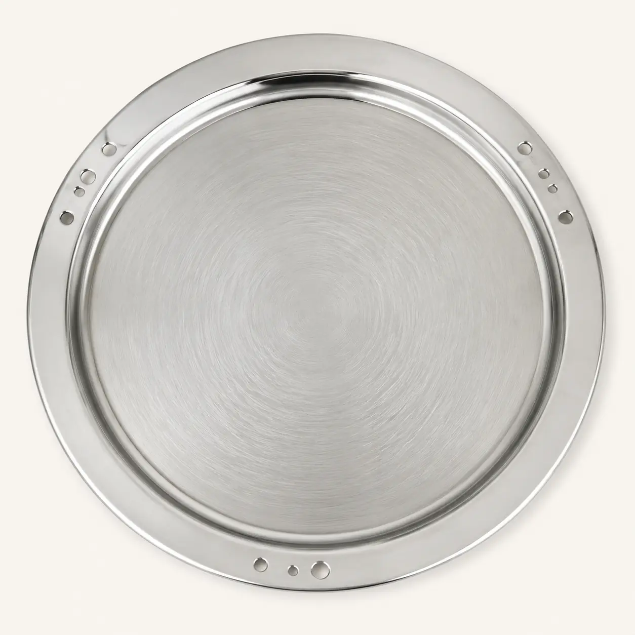 Plain stainless steel insert plate for steamer applications