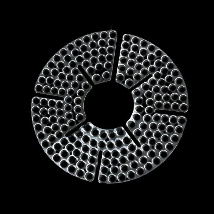 Induction base plate perforation pattern 1