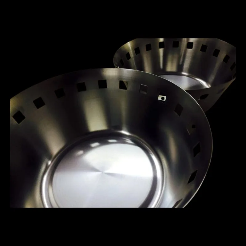Stainless steel bread baskets for restaurants and hotels